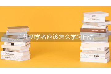 广州初学者应该怎么学习日语