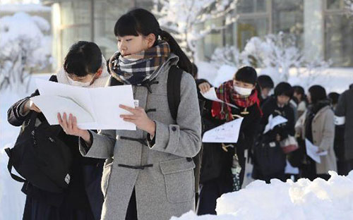 日本留学生放假时间表