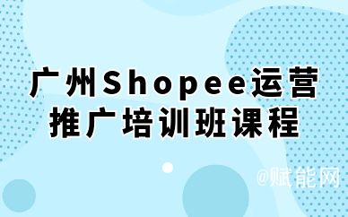 广州Shopee运营推广培训班课程